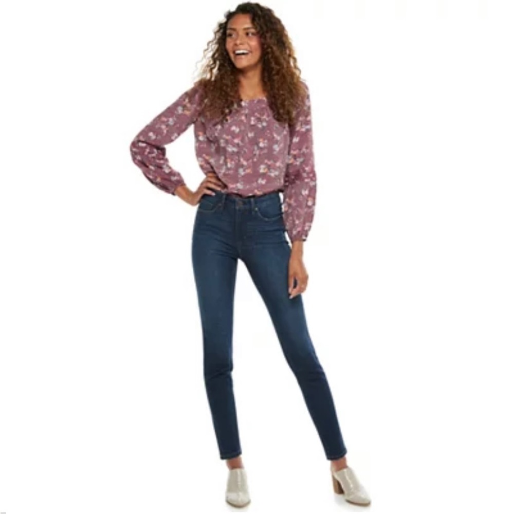 NWOT! Women's LC Lauren Conrad Feel Good High-Waist Skinny Jeans